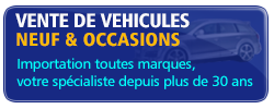 Vente de vhicules neufs et occasions toutes marques